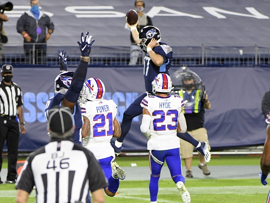 Tennessee Titans derrotó a Buffalo Bills para continuar su racha ganadora